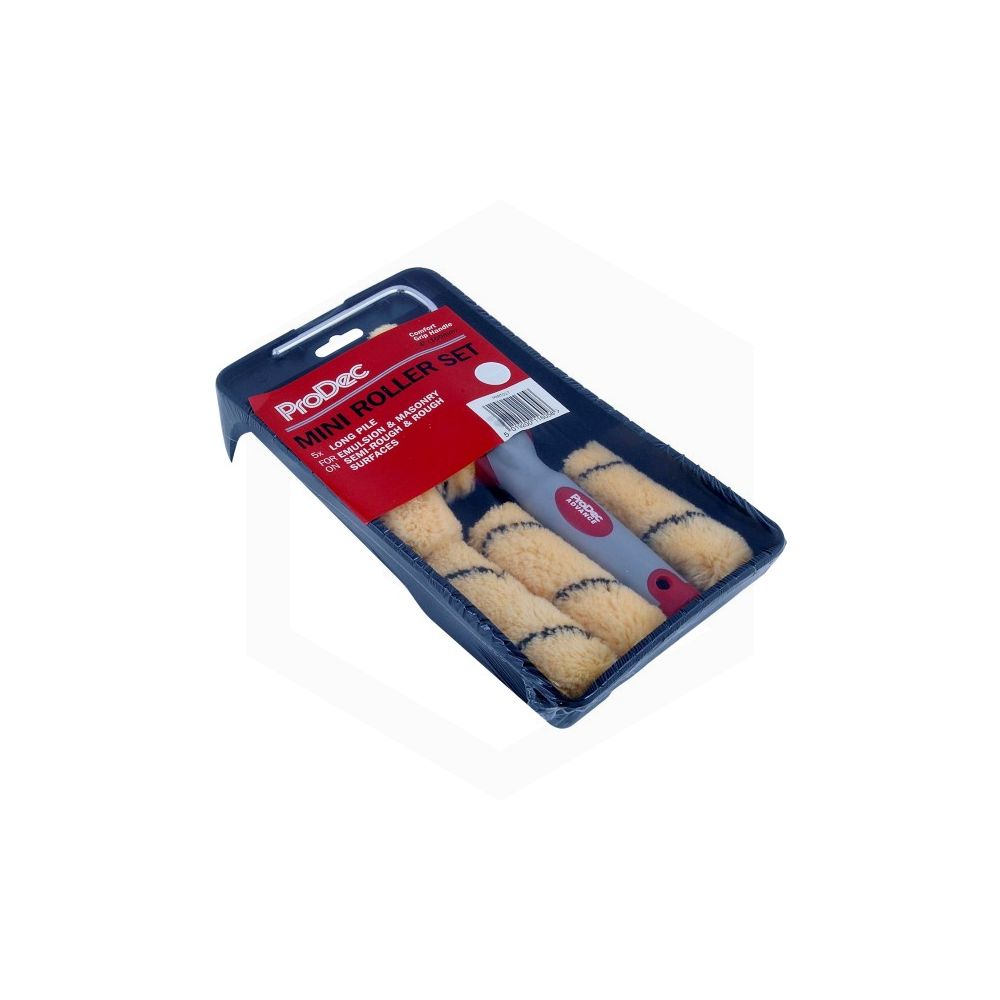 5x4" Long Pile Mini Roller Kit
