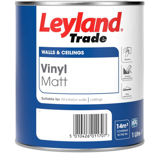 Leyland Trade Vinyl Matt Emulsion (Tinted) Colour Match