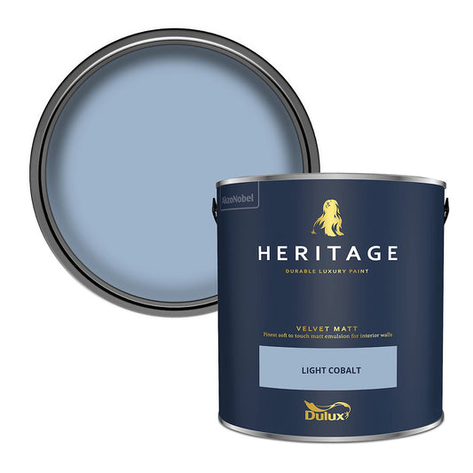 Dulux Heritage Velvet Matt (Tinted) Light Cobalt