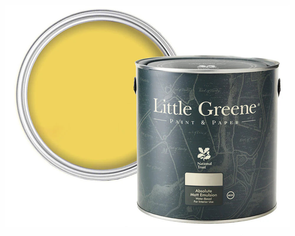 Little Greene Absolute Matt 60ml. Sample Giallo 337