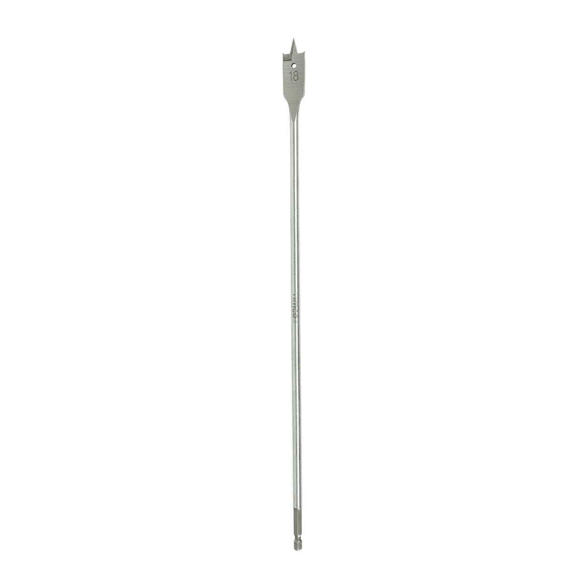 Long Flat Wood Bit - 18mm x 400mm