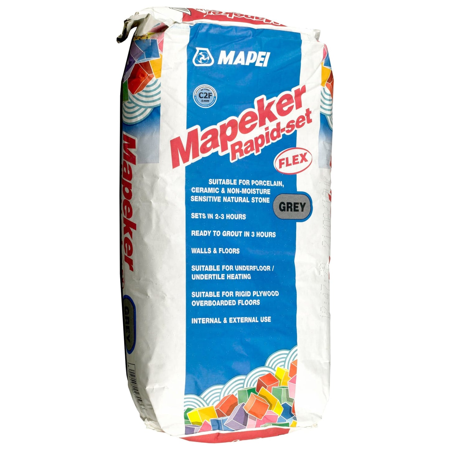 Mapei Rapid Set Tile-Adhesive Grey B 10Kg