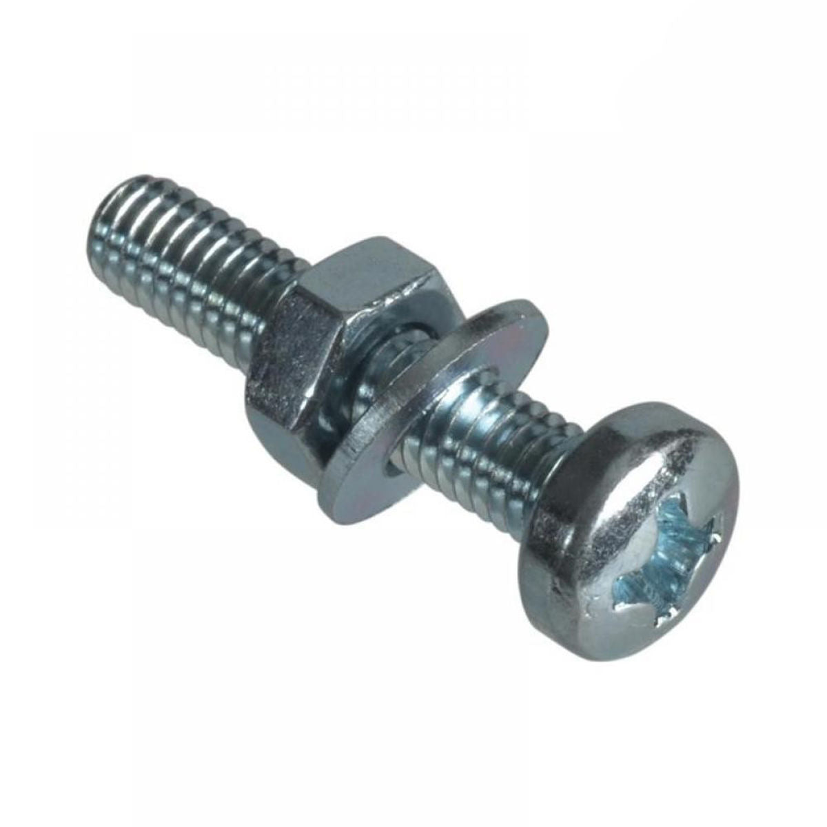 Machine Screws/Nut/Wash M4x20mm (18pc)