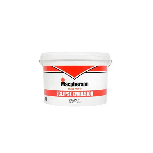Macpherson Eclipse Emulsion paint container on a white background