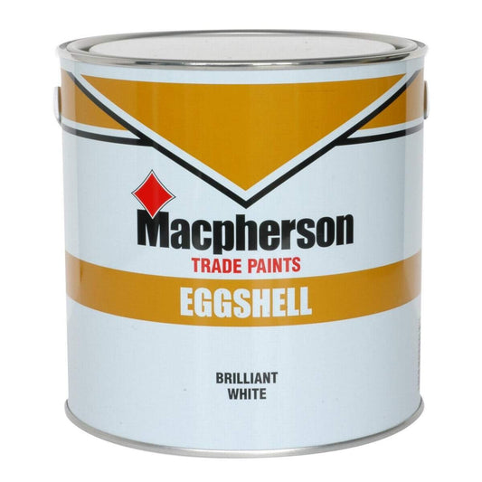 Macpherson Eggshell Brilliant White 2.5L