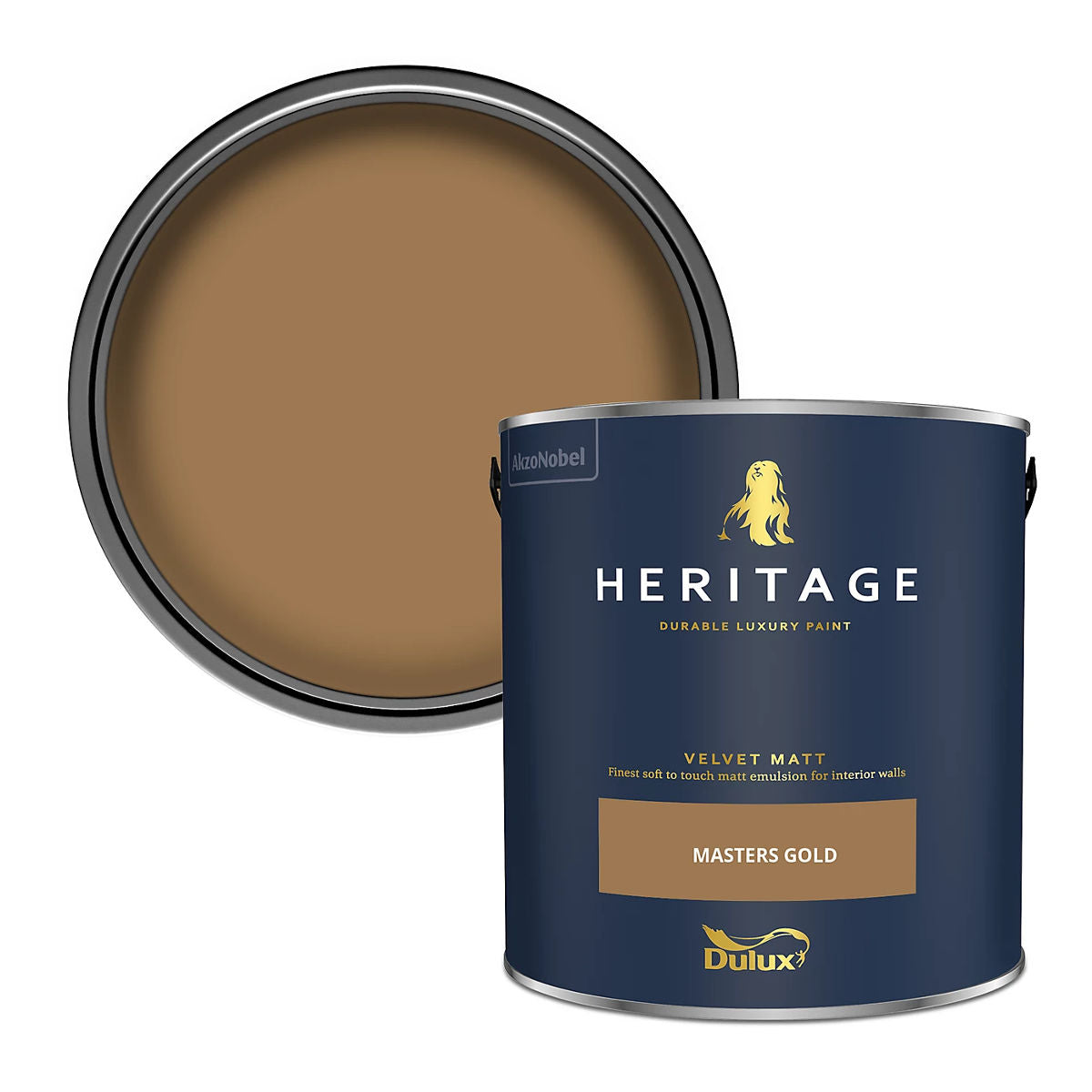 Dulux Heritage Velvet Matt Tinted Masters Gold