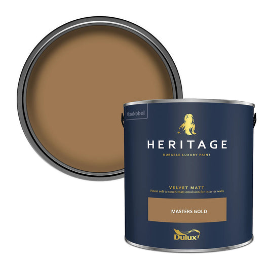 Dulux Heritage Velvet Matt Tinted Masters Gold