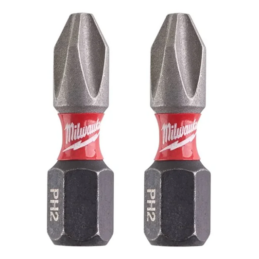 Milwaukee Screwdriving Bit ShW PH2 25mm-2pc