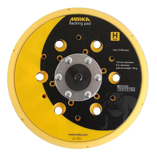 Backing Pad Net 150mm 5/16" Grip 48 Holes Hard