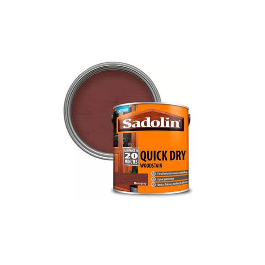 Sadolin Quick Dry Woodstain Mahogany 2.5L