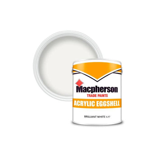 Macpherson Acrylic Eggshell Brilliant White 1L