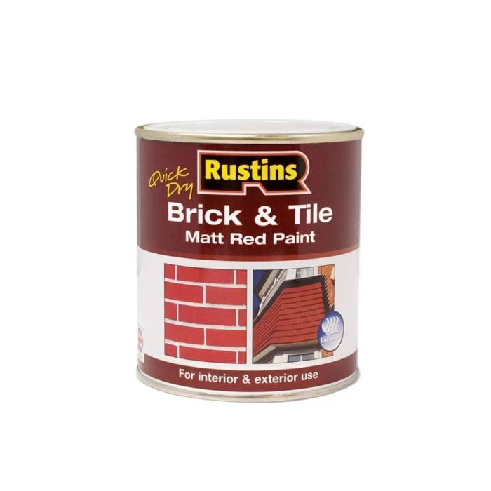 Rustins Brick & Tile Red 1L