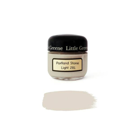 Little Greene Absolute Matt  60ml. Sample Portland Stone Light 281