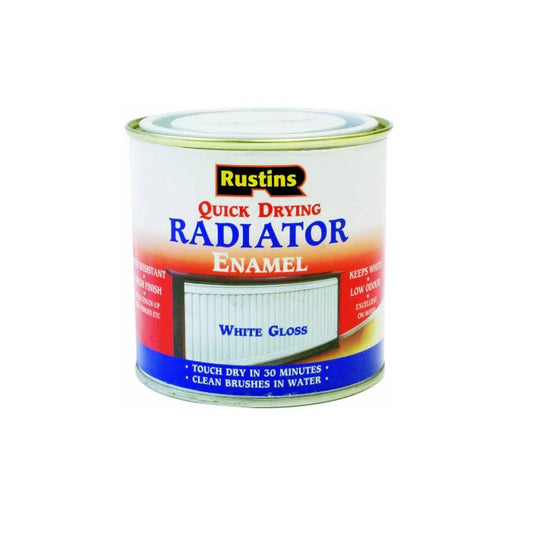 Rustins Quick Dry Radiator Paint Gloss 500ML
