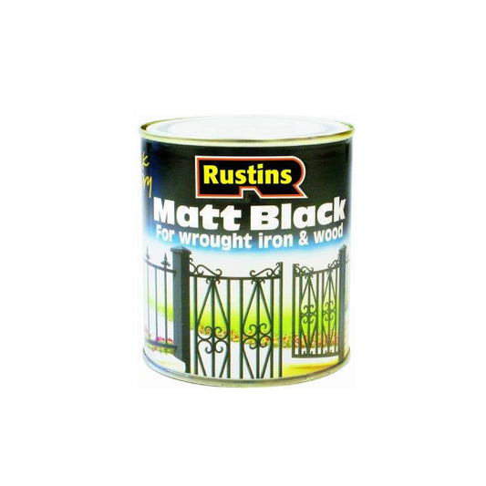Rustins Matt Black 250ml