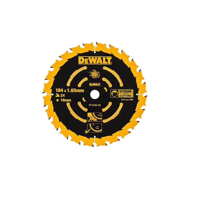 DeWalt Circular Saw Blade 184x16x24T