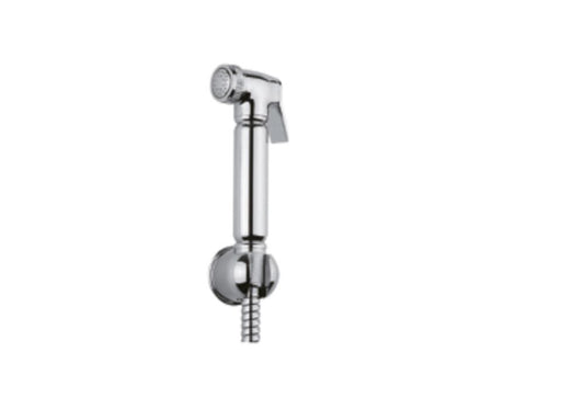 Shattaf Douche With Round Bracket & Hose Chrome