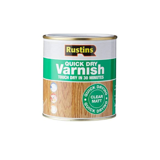 Rustins Quick Dry Varnish Matt Clear 5ltr
