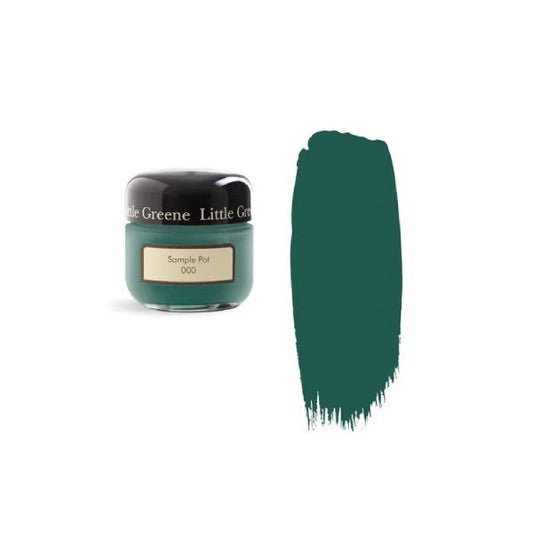 Little Greene Absolute Matt  60 ml. Sample Mid Azure Green 96