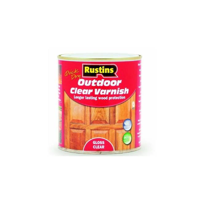Rustins Outdoor Clear Varnish gloss 500ml