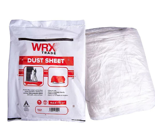 WRX Polythene Dust Sheet 10m2