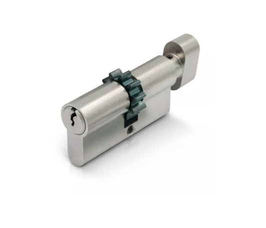 SS 10 Tooth Cog Cam Euro Key & Turn Cylinders