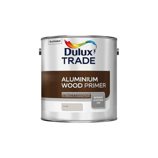 Dulux Trade Aluminium Wood Primer 2.5L - Silver