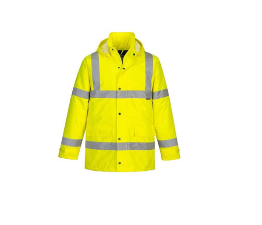 XL  Hi-Vis Yellow Coat