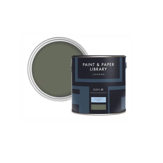Paint & Paper Library Pure Flat Emulsion 125ml. Sample HORNBLENDE (186)
