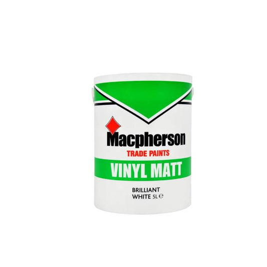 Macpherson Vinyl Matt Brilliant White 5L