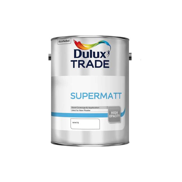 Dulux Trade Supermatt White 5L