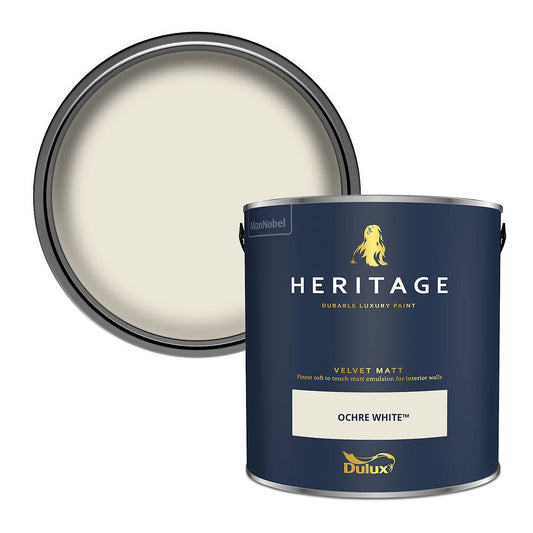 Dulux Heritage Velvet Matt (Tinted) Ochre White