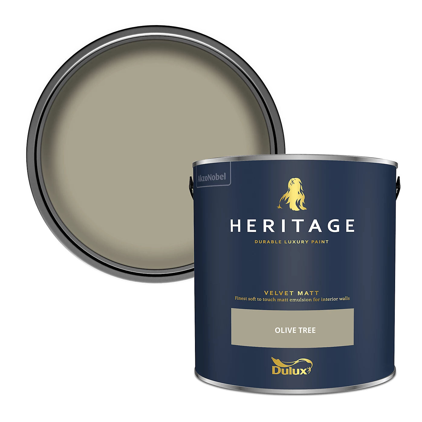 Dulux Heritage Velvet Matt (Tinted) Olive Tree