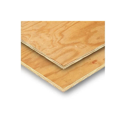 PACK OF 10 - 12mm Thick Softwood Shuttering Plywood - 2440mm (W) x 1220mm (L)