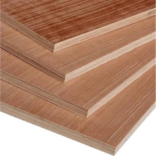 PACK OF 5 - 9mm Plywood - Non-Structural Hardwood Plywood - 9mm x 1220mm x 2440mm