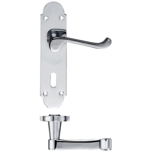 Oxford Lever On Lock CP 168mm x 42mm