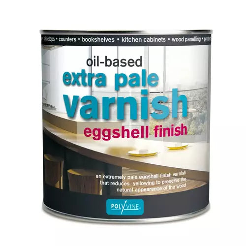 Oil Extra Pale Eggshell Varnish Satin 1L