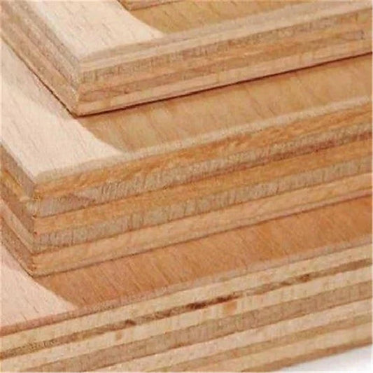 Pack of 5 - Premium Structural Pine Plywood - 1220mm (W) x 18mm (H) - Length 2440mm