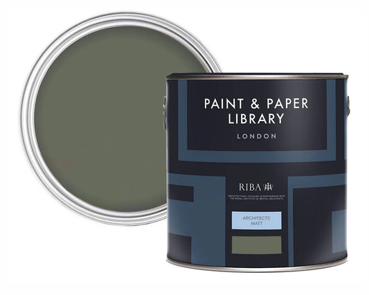 Paint & Paper Library Pure Flat Emulsion 125ml. Sample HORNBLENDE (186)