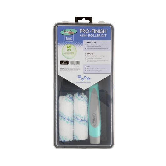 Pro-Finish Mini Roller Kit Blue