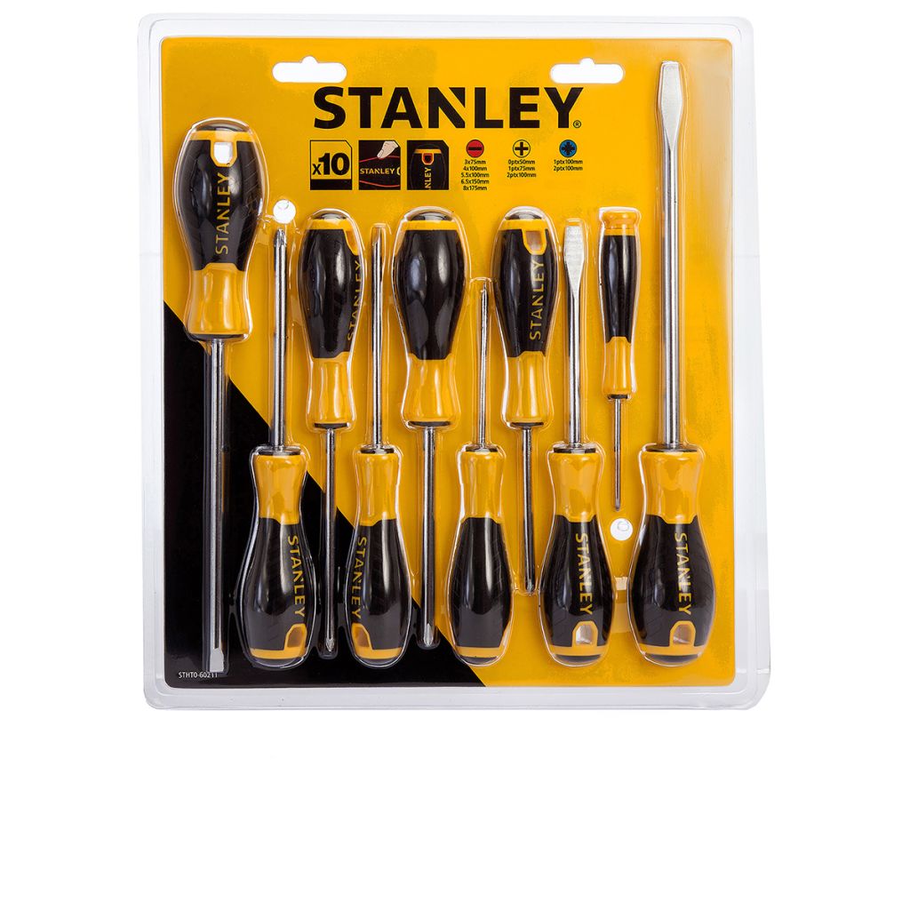 Stanley Screwdriver Set (10pc)