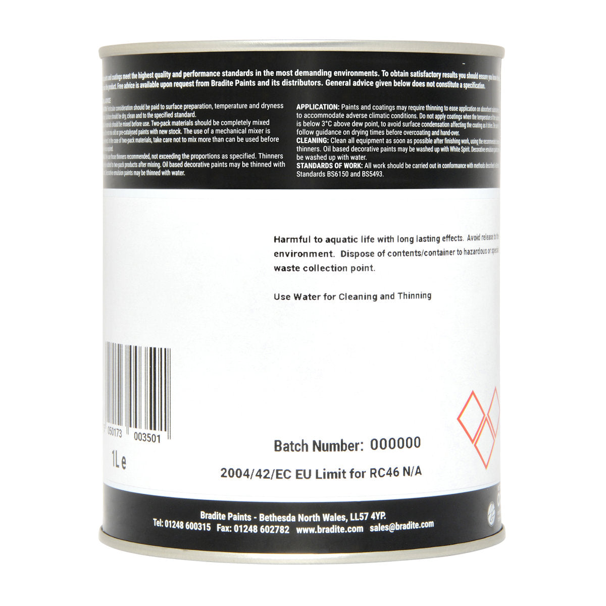 Bradite RC46 Rust Converter White