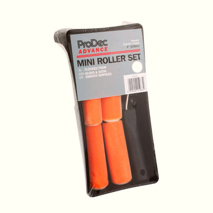 4" Flock Roller & Tray Set