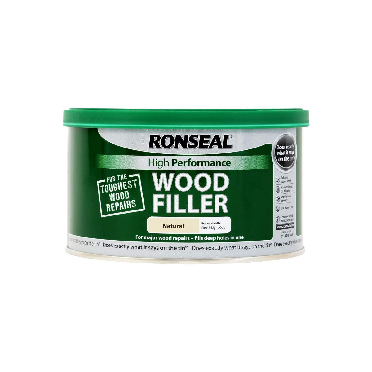 Ronseal High Performance Wood Filler Natural 275g