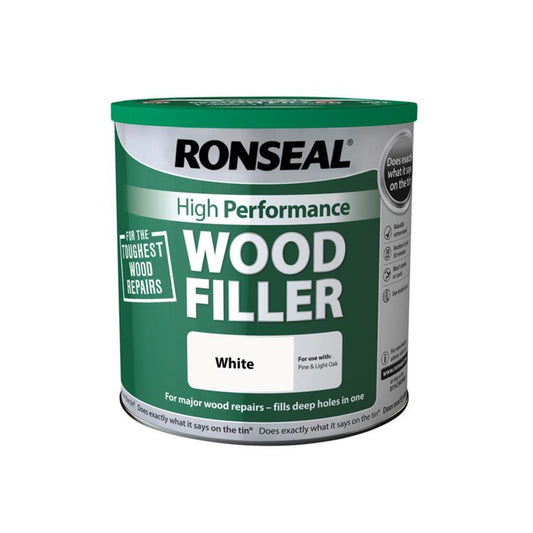 Ronseal High-Performance Wood Filler White 3.7KG