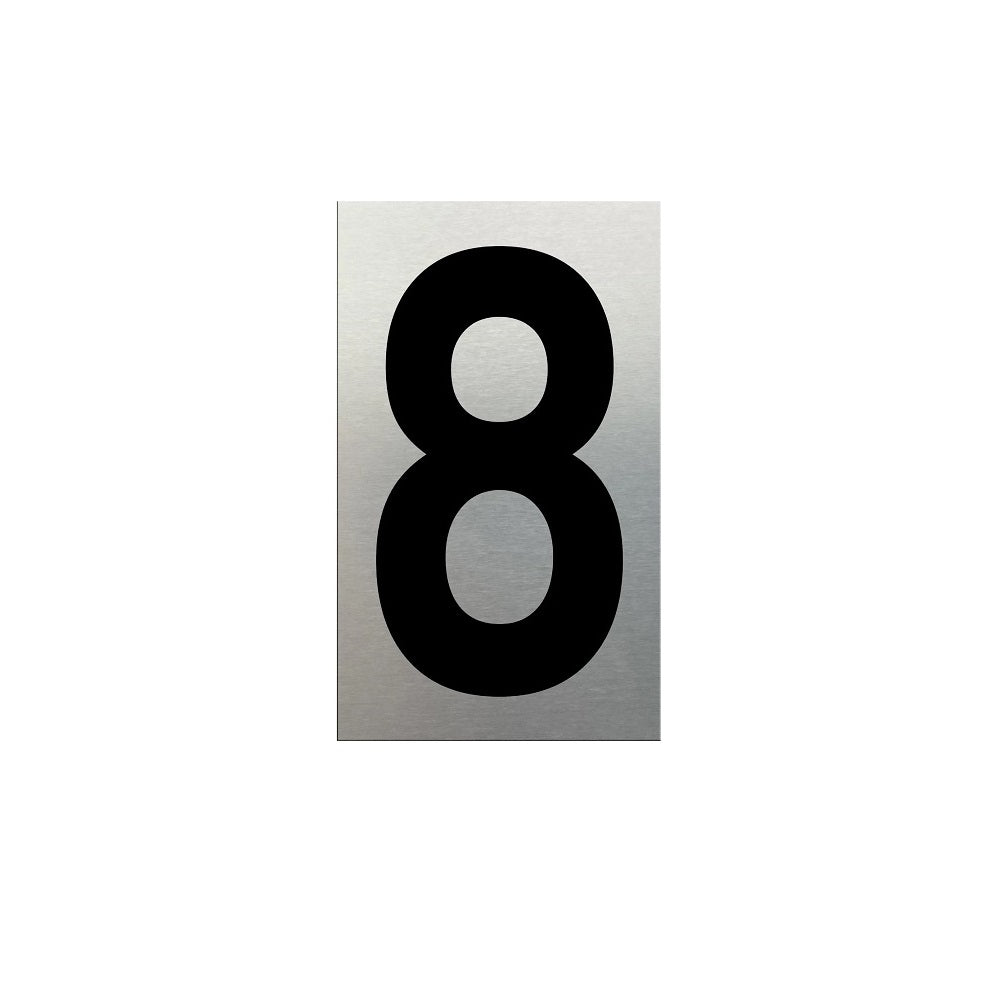 Self Adhesive Numeral (8) 75mm SA