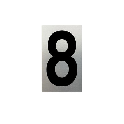 Self Adhesive Numeral (8) 75mm SA