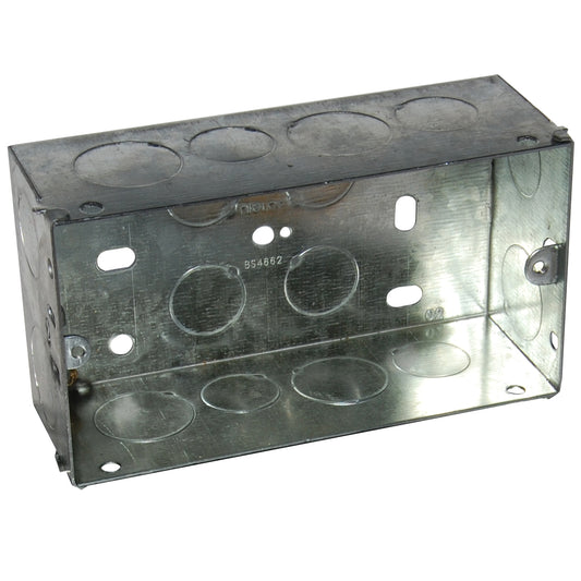 Backbox Metal 47mm 2 GANG