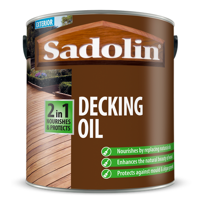 Sadolin 2in1 Decking Oil Clear 2.5L