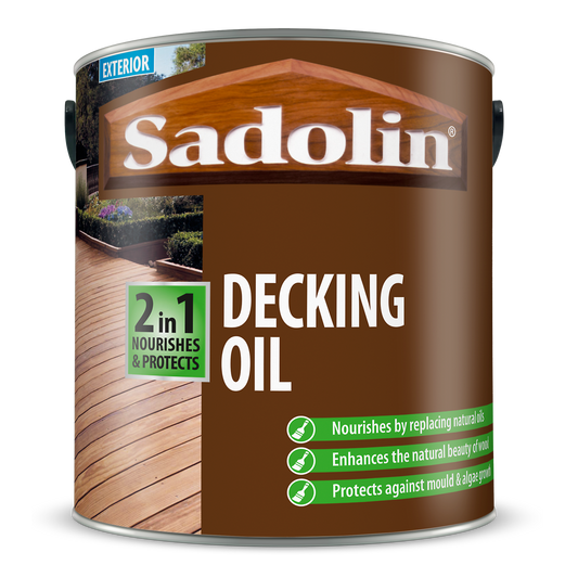 Sadolin 2in1 Decking Oil Clear 2.5L